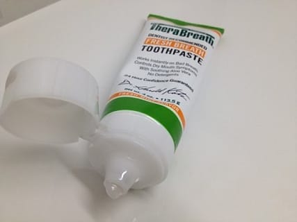 iherb歯磨き粉:TheraBreath Fresh Breath Toothpaste Mild Mint Flavor