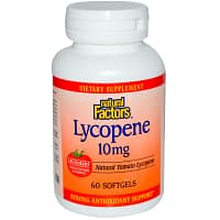Natural Factors, Lycopene, 10 mg, 60 Softgels