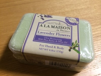 シアバター入り石鹸：A La Maison de Provence Lavender Flowers