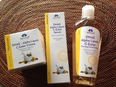 iherb化粧水：Derma E Firming Toner with DMAE Alpha Lipoic and C Ester